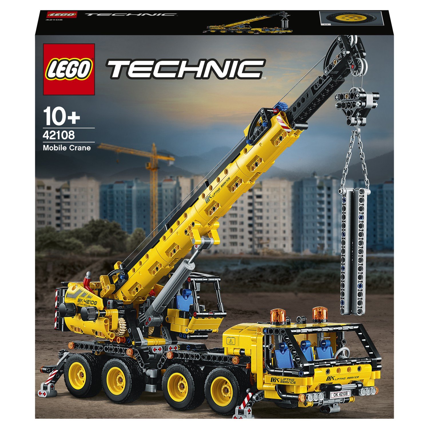 Обзор конструктора Lego Technic 42108 Мобильный кран