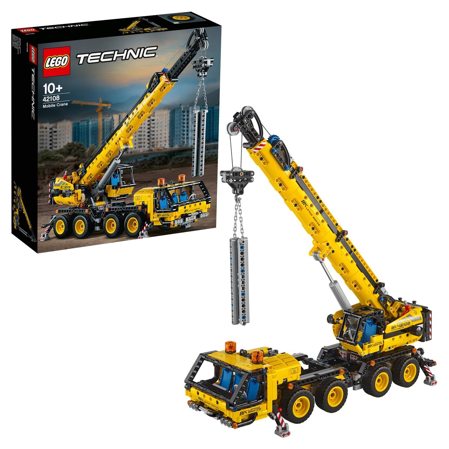 Обзор конструктора Lego Technic 42108 Мобильный кран