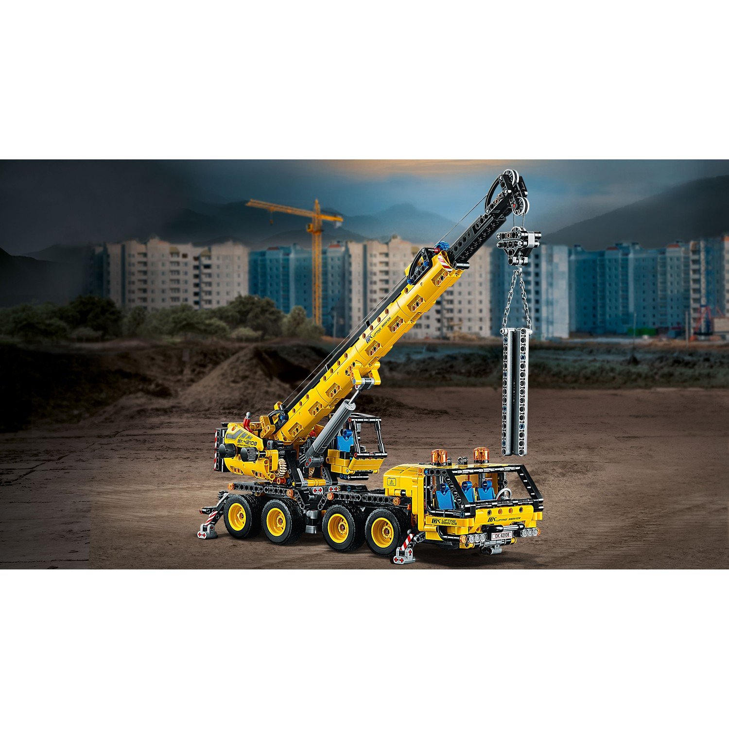 Обзор конструктора Lego Technic 42108 Мобильный кран